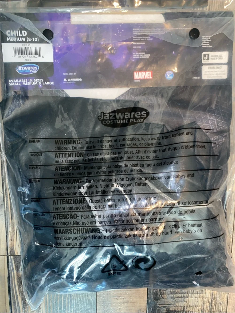 Marvel official black